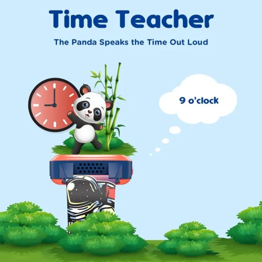 Cactus - KidoPlay - Kids Interactive Game Watch - Aqua / Purple