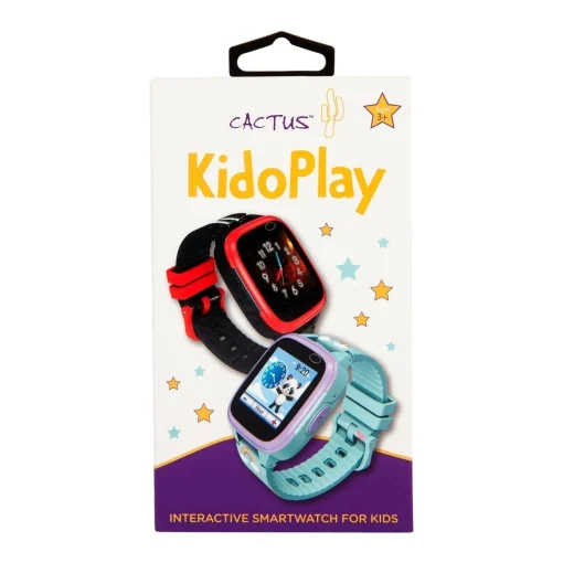 Cactus - Kidoplay - Kids Interactive Game Watch - Black / Red trim