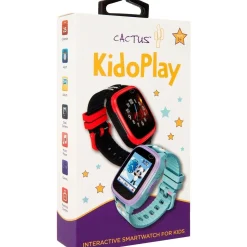 Cactus - KidoPlay - Kids Interactive Game Watch - Aqua / Purple