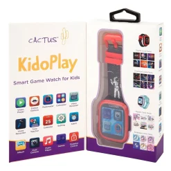Cactus - Kidoplay - Kids Interactive Game Watch - Black / Red trim