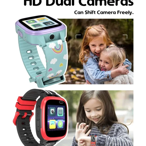Cactus - KidoPlay - Kids Interactive Game Watch - Aqua / Purple