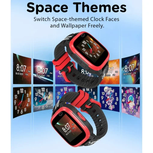 Cactus - Kidoplay - Kids Interactive Game Watch - Black / Red trim