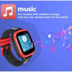 Cactus - Kidoplay - Kids Interactive Game Watch - Black / Red trim