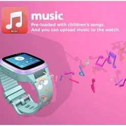 Cactus - KidoPlay - Kids Interactive Game Watch - Aqua / Purple