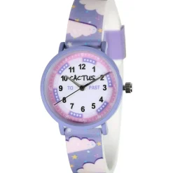 Cactus - Primary - Kids Watch - Purple - Rainbows