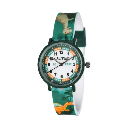 Cactus - Primary - Kids Watch - Green - Dinosaurs