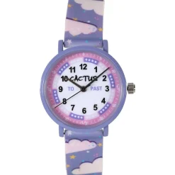 Cactus - Primary - Kids Watch - Purple - Rainbows