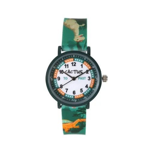Cactus - Primary - Kids Watch - Green - Dinosaurs