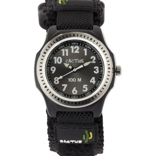 Cactus - Rugged Ranger - Tough Boys' Kids Watch - Black