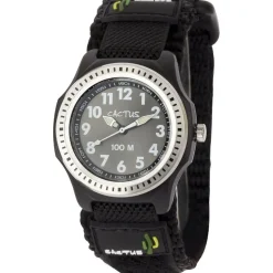 Cactus - Rugged Ranger - Tough Boys' Kids Watch - Black
