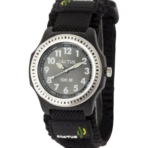 Cactus - Rugged Ranger - Tough Boys' Kids Watch - Black