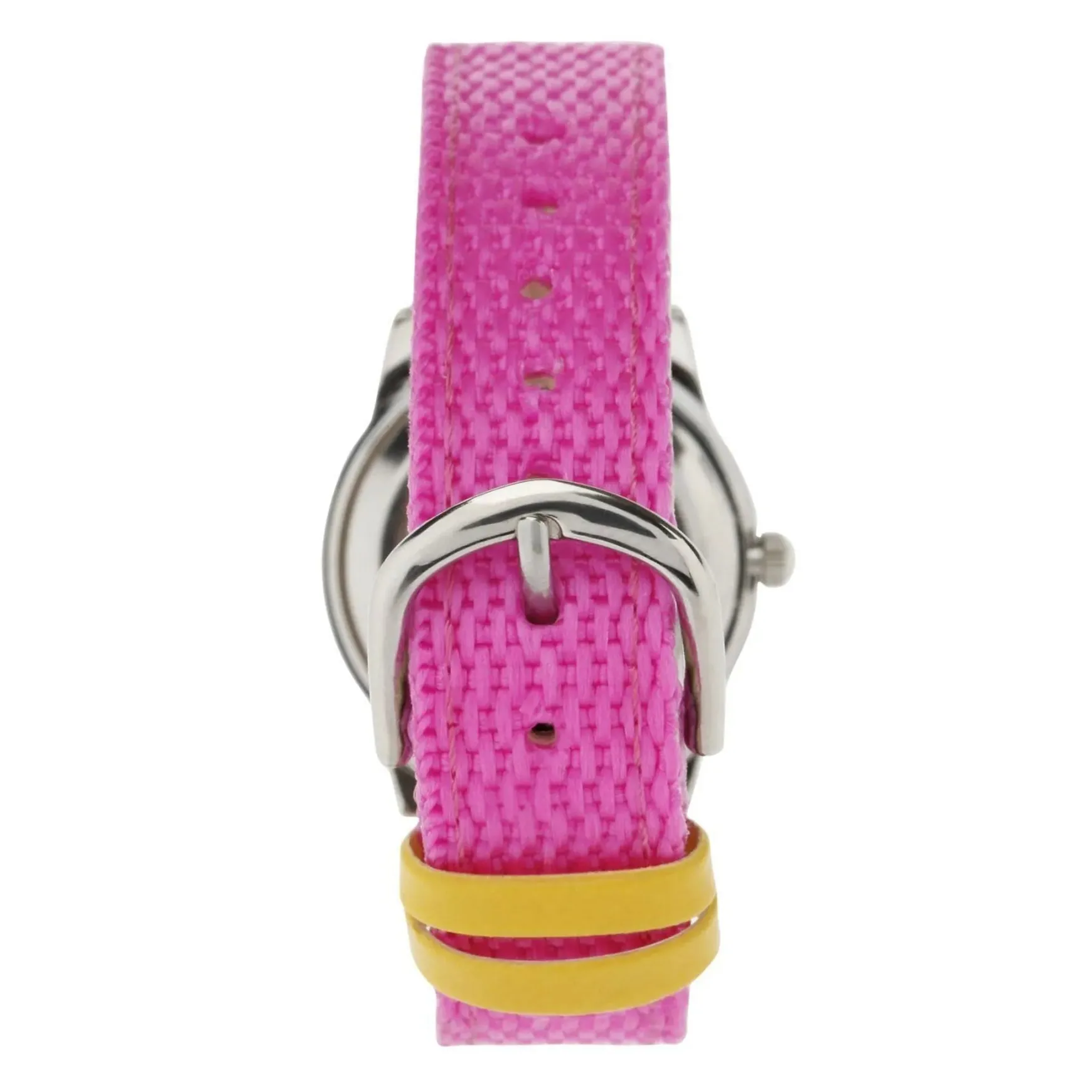 Cactus - Time Teacher - Girls Kids Watch - Pink / Yellow with Flowers