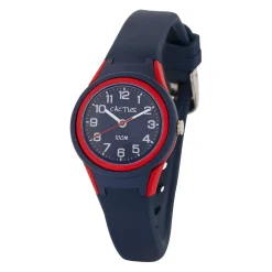 Cactus - Tropical - Kids Waterproof Watch - Blue / Red