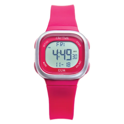 Cactus Watches | ACE | Kids Digital Watch | Pink