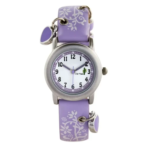 Cactus Watches | Charming | Kids Charm Watch | Purple