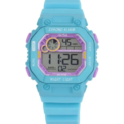 Cactus Watches | Fiesta | Kids Digital Watch | Aqua