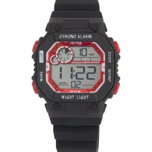 Cactus Watches | Fiesta | Kids Digital Watch | Black