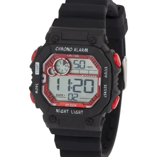 Cactus Watches | Fiesta | Kids Digital Watch | Black