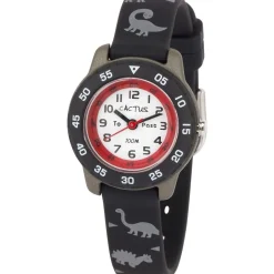Cactus Watches | Junior | Time Teacher | Black/Dinosaur
