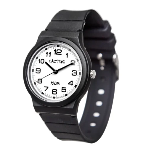 Cactus Watches | Kids Analogue Classic Watch | Black