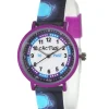 Cactus Watches | Primary Kids Watch | Black/Purple | Astronauts Space