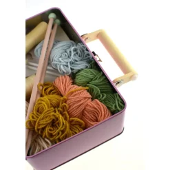 Calm u0026 Breezy Knitting Craft Kit in Tin Case