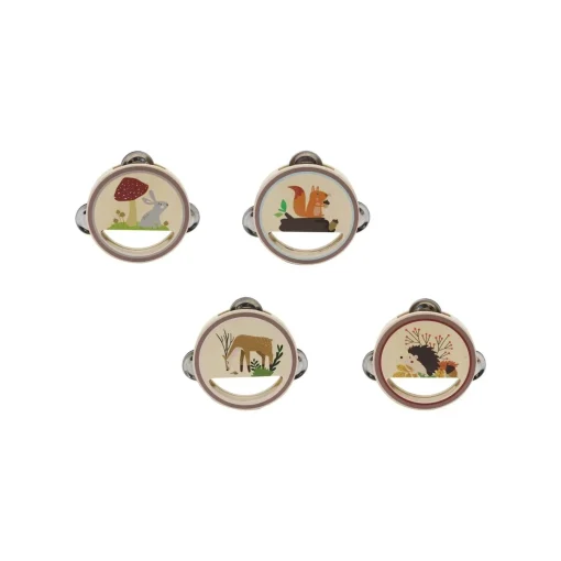 Calm u0026 Breezy Woodland Wooden Tambourine