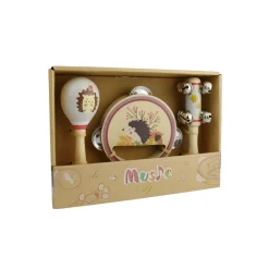 Calm u0026 Breezy Woodland Wooden 3 Piece Musical Set