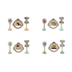 Calm u0026 Breezy Woodland Wooden 3 Piece Musical Set