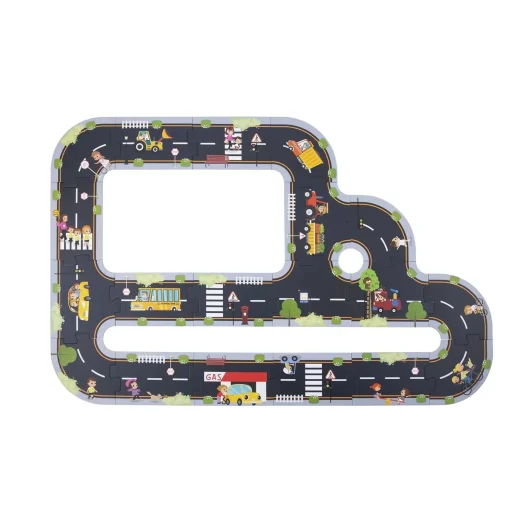 City Road Puzzle Playmat