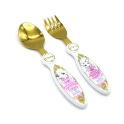 Claris 2 Piece Gold Cutlery Set
