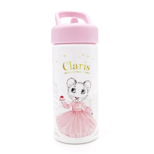 Claris Drink Bottle with Straw