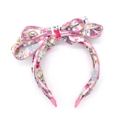 Claris Fashion Print Headband with Bow