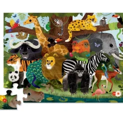 Classic Floor Puzzle 36 Piece | Jungle Friends