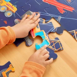 Classic Floor Puzzle 36 Piece | Construction Zone