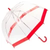 Clifton Childrens Kids PVC Birdcage Red Border Umbrella
