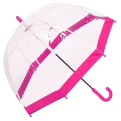 Clifton Childrens Kids PVC Birdcage Pink Border Umbrella