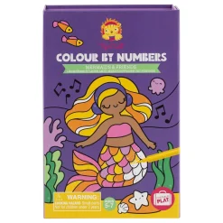 Colour by Numbers - Mermaids and Friends