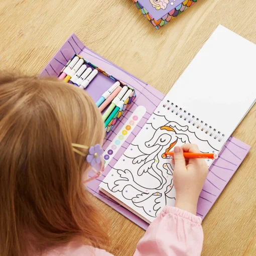 Colour by Numbers - Mermaids and Friends