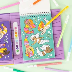 Colour by Numbers - Mermaids and Friends