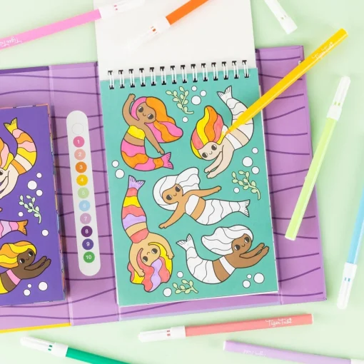 Colour by Numbers - Mermaids and Friends