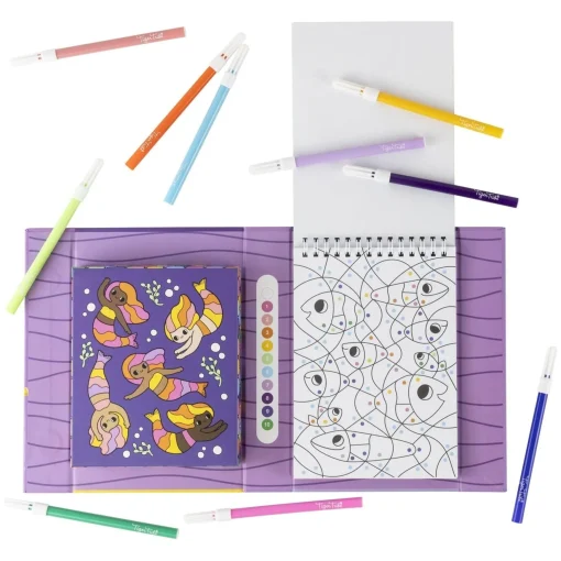 Colour by Numbers - Mermaids and Friends