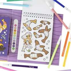 Colour by Numbers - Mermaids and Friends