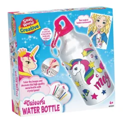 Colour In Your Own Unicorn Water Bottle