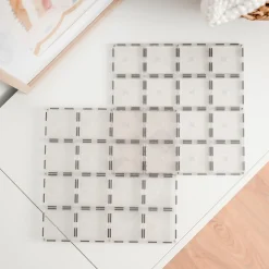 Connetix 2 Piece Base Plate Pack Clear