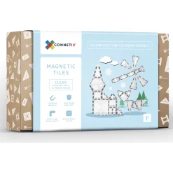 Connetix 34 Piece Clear Starter Pack