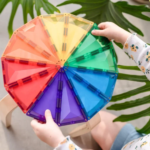 Connetix 30 Piece Geometry Rainbow