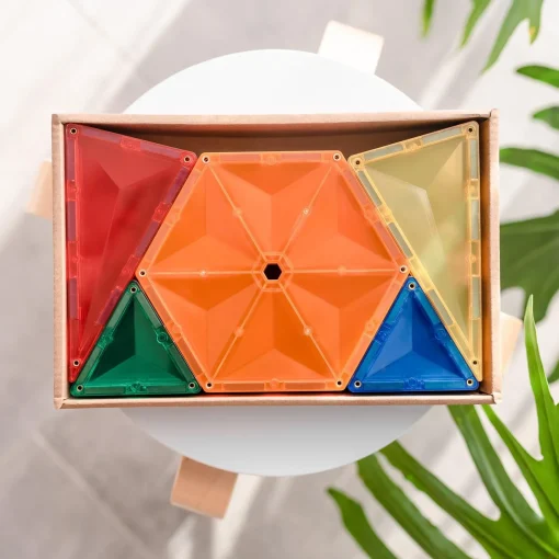 Connetix 30 Piece Geometry Rainbow