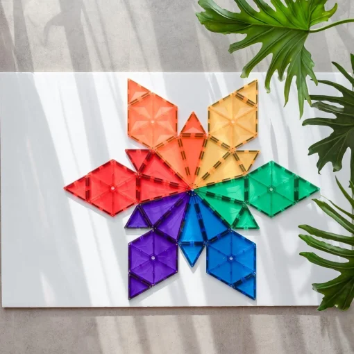 Connetix 30 Piece Geometry Rainbow