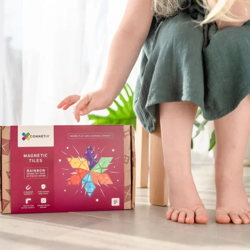 Connetix 30 Piece Geometry Rainbow
